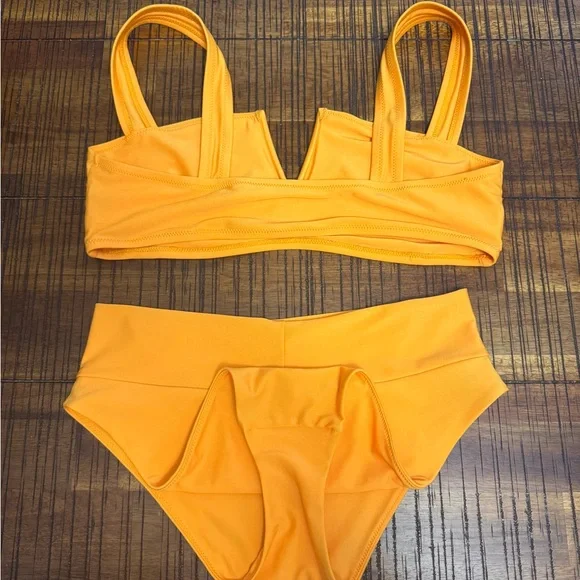 Aerie Bright Yellow Bikini Bottom - Picture 4 of 6